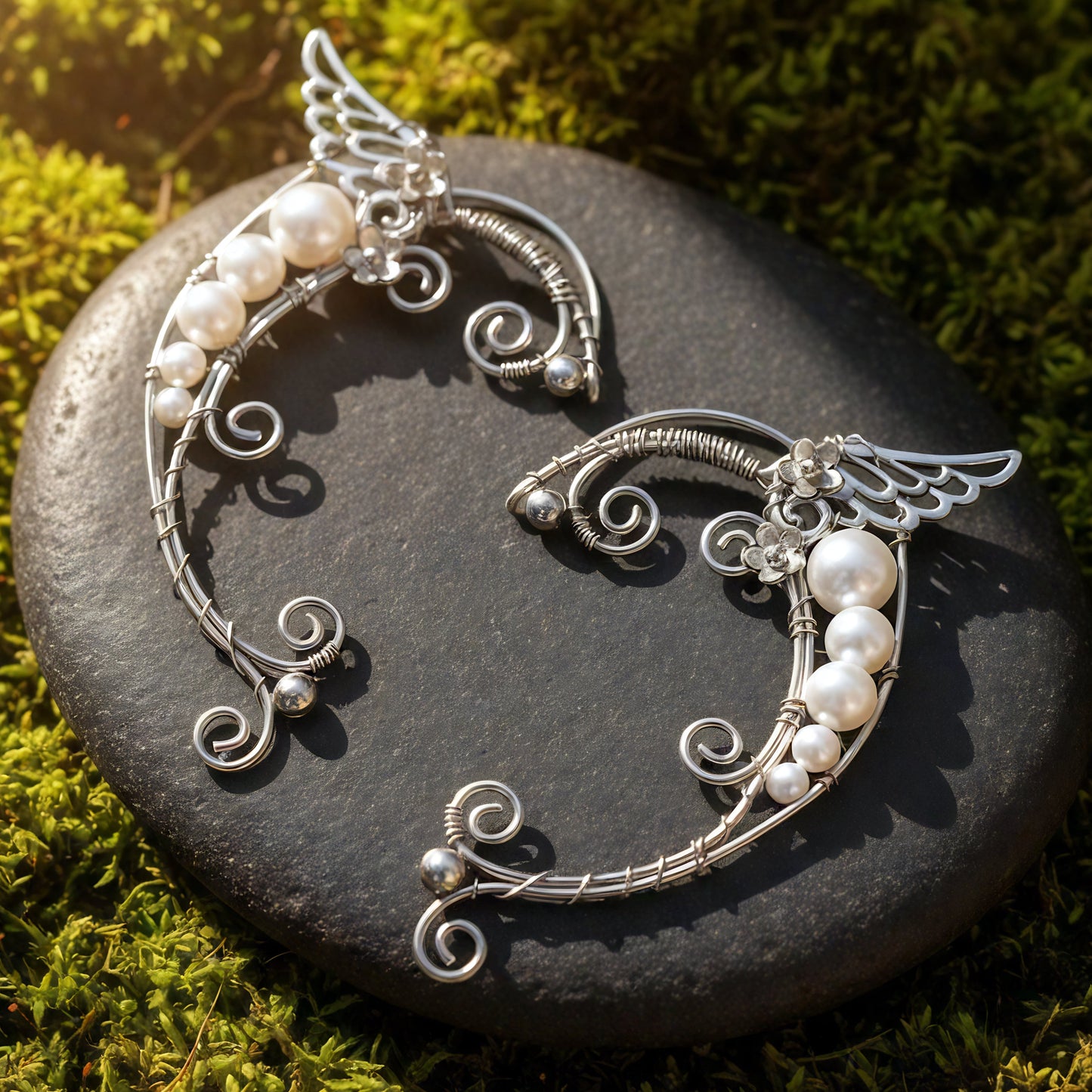 Ethereal Fairy Wing Ear Cuffs