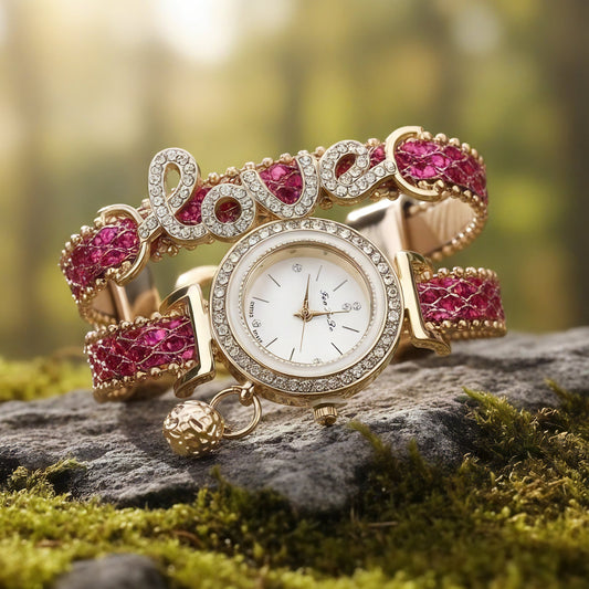 Boho Chic Love Charm Watch