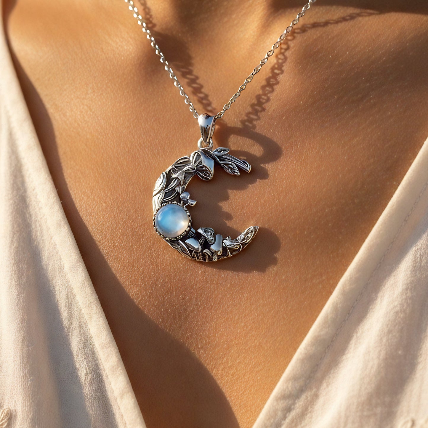 Moonlit Enchantment Bohemian Pendant