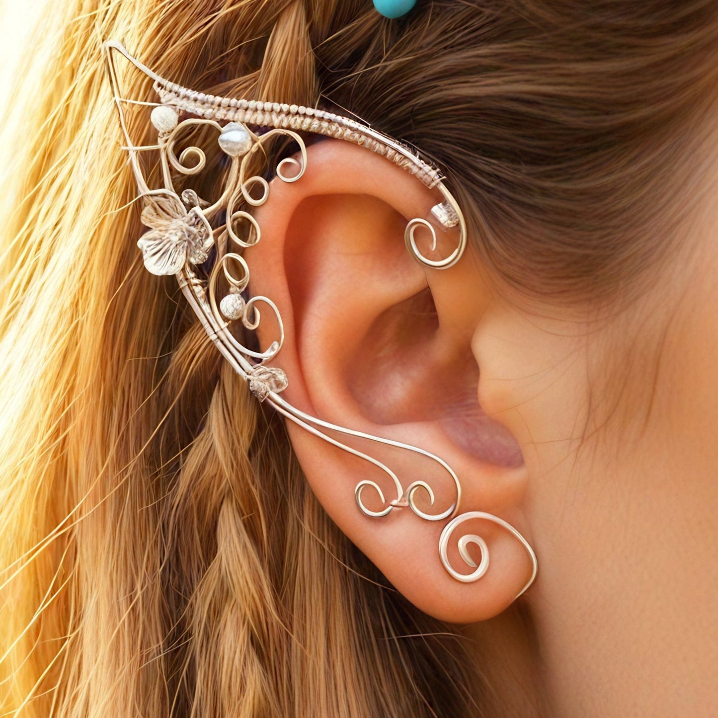Enchanted Spiral Dreams Ear Cuffs