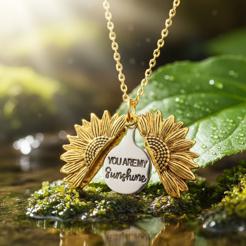 Forever Sunshine Sunflower Necklace