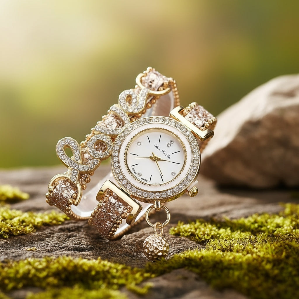 Boho Chic Love Charm Watch
