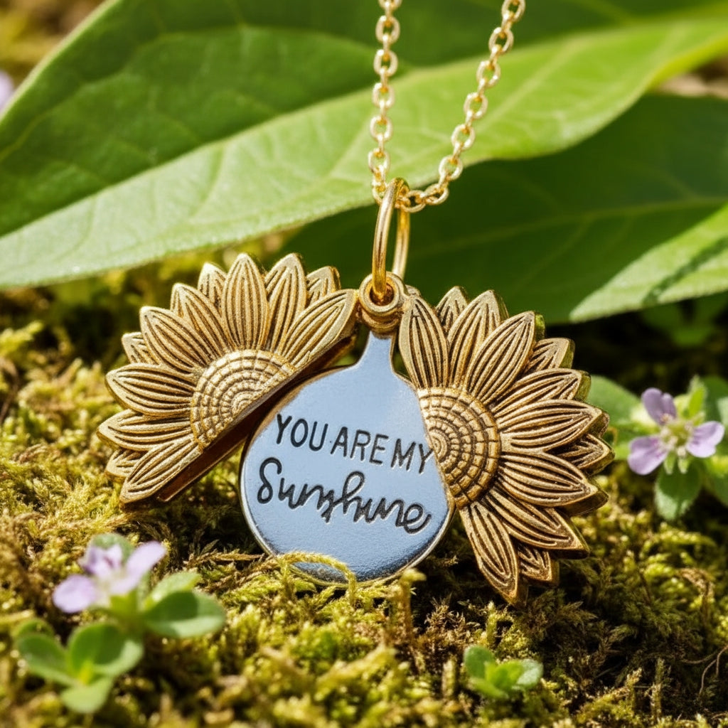 Forever Sunshine Sunflower Necklace