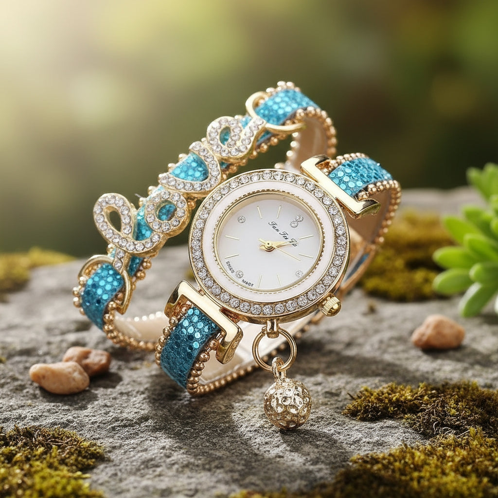 Boho Chic Love Charm Watch