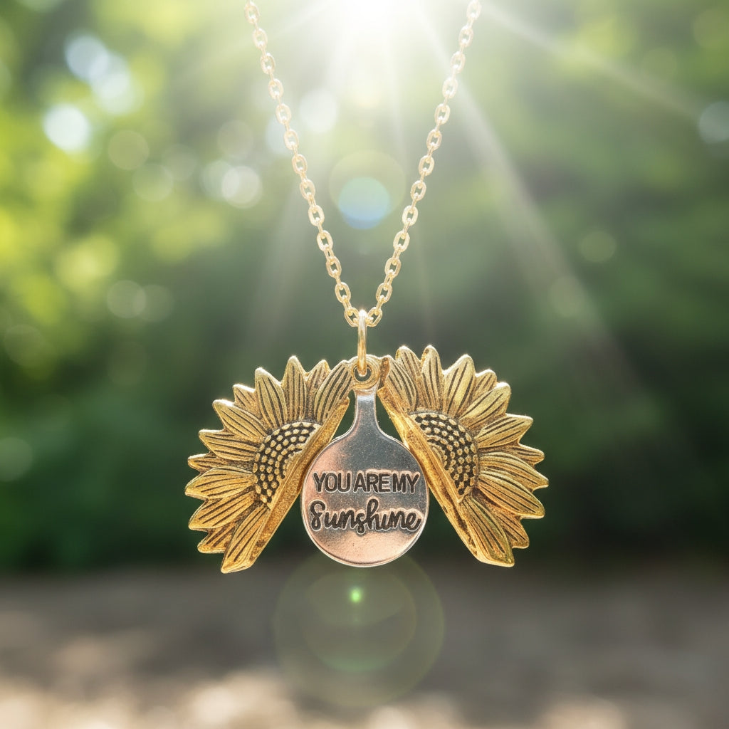 Forever Sunshine Sunflower Necklace