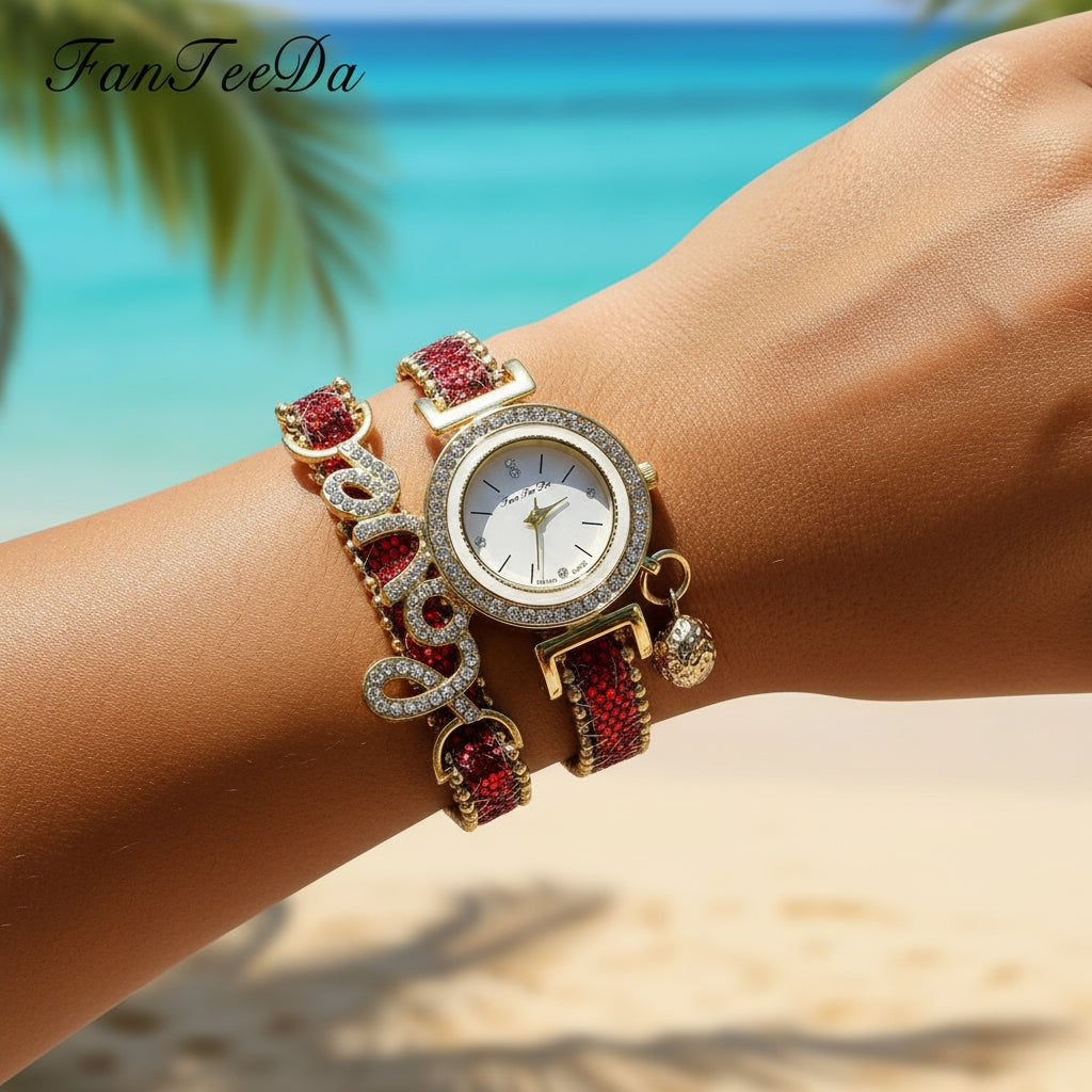 Boho Chic Love Charm Watch