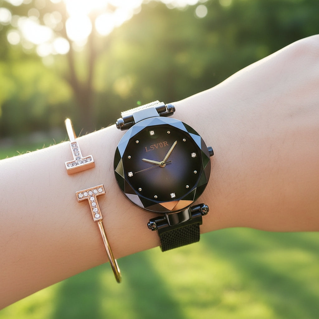 Elegant Rose Gold Fashion Watch