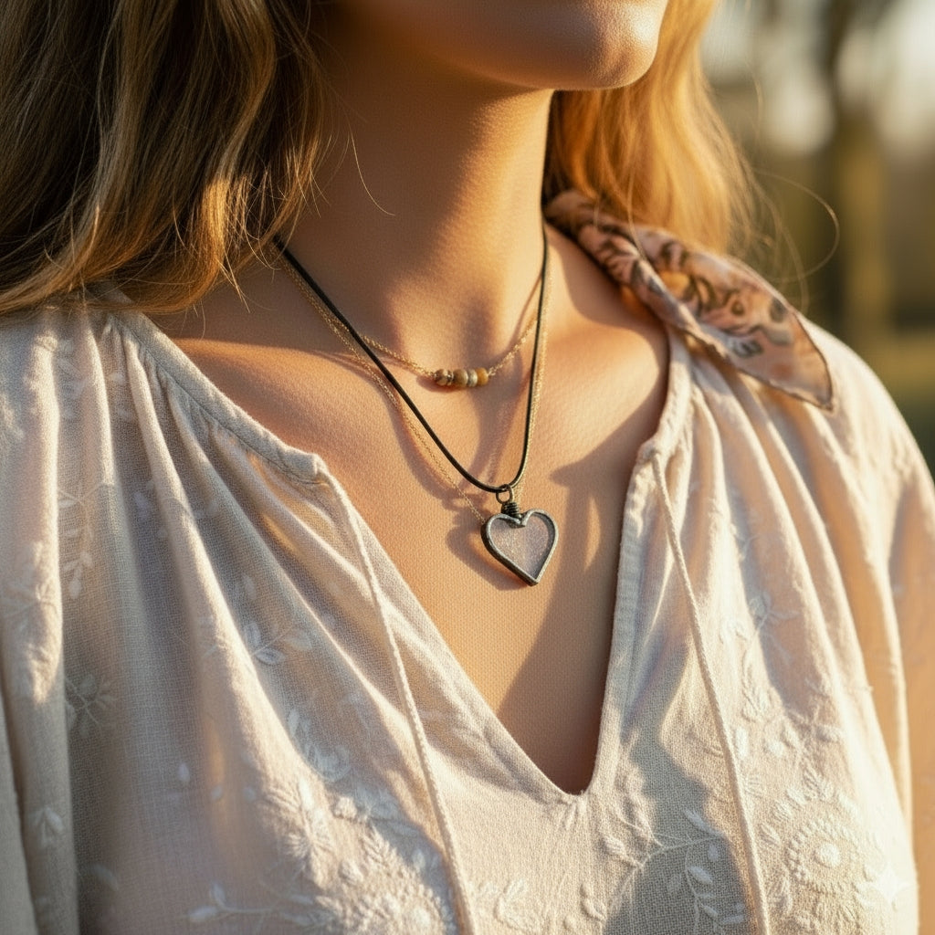 Eternal Wish Dandelion Necklace