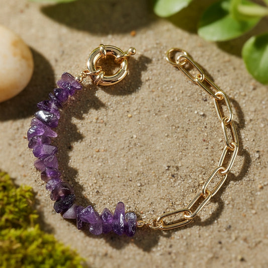 Crystal Harmony Chain Bracelet