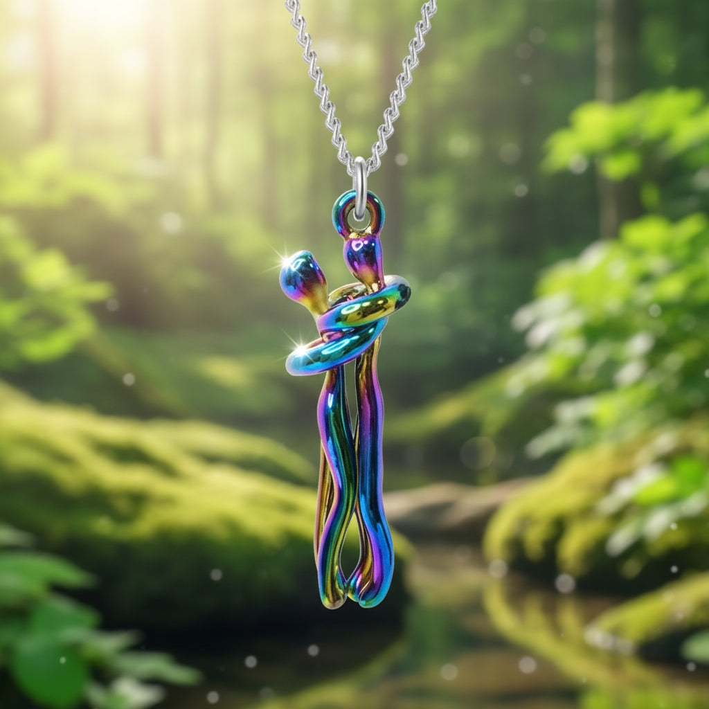 Eternal Embrace Couple Necklace