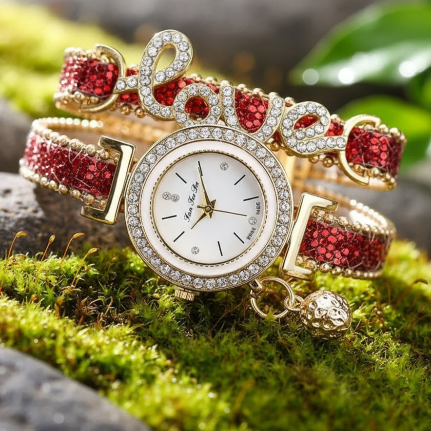Boho Chic Love Charm Watch