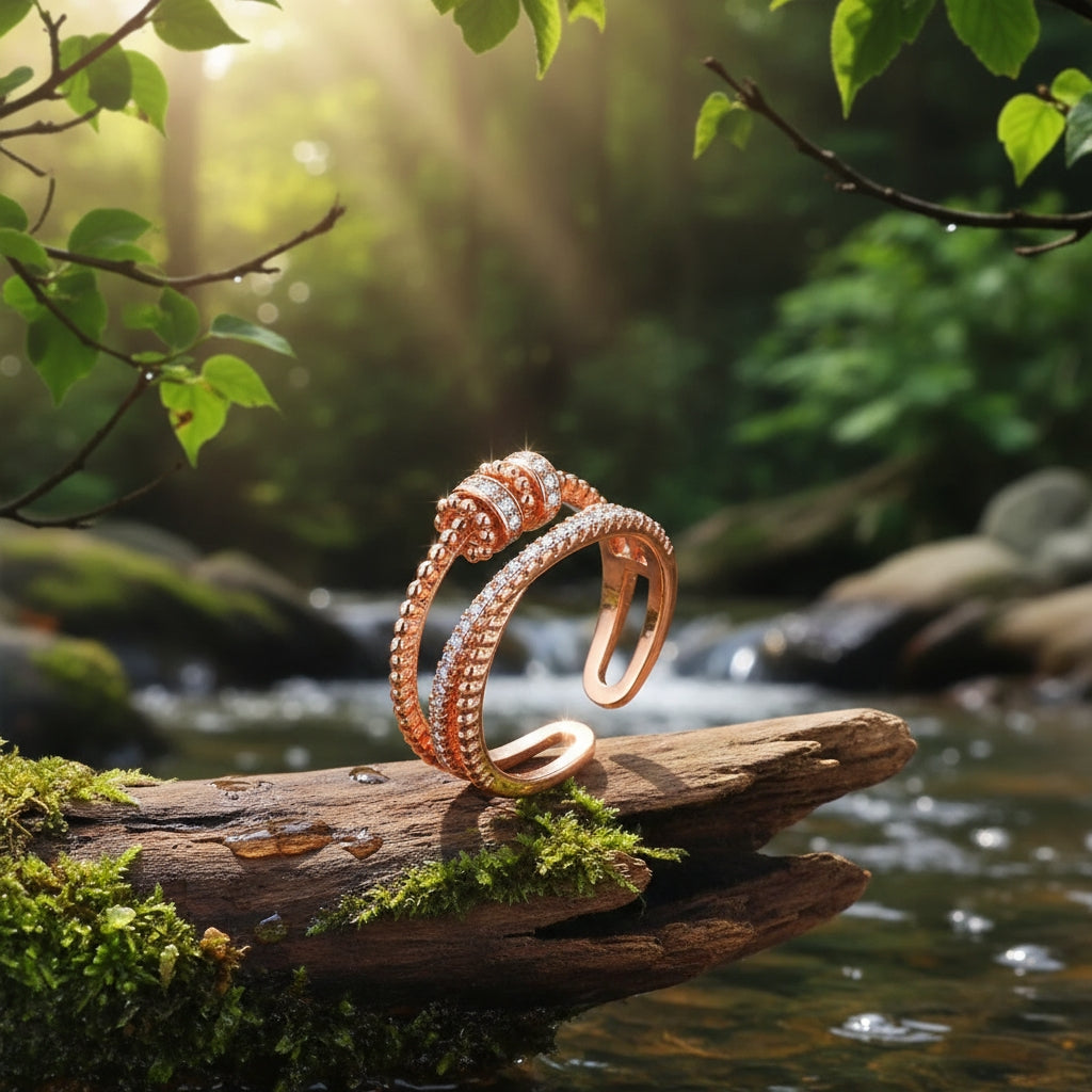 Turnable Serenity Bead Anxiety Ring