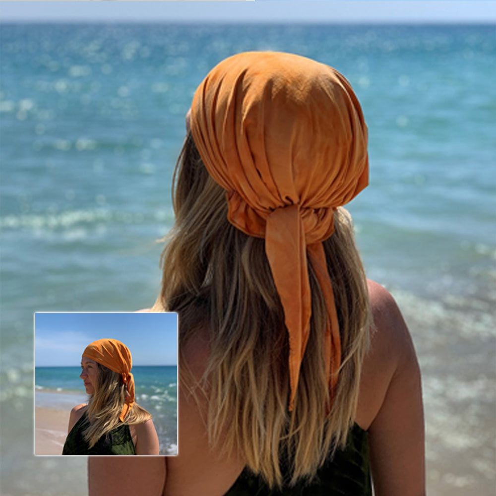 Tie Dye Bandana Hair Wrap