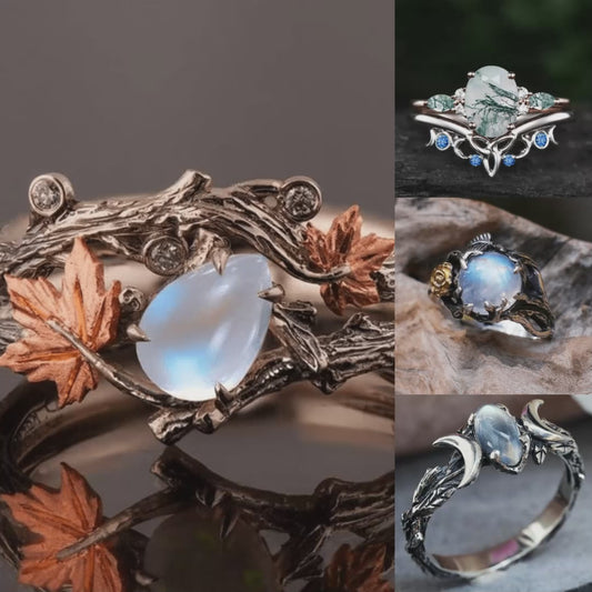 4-Pcs Fantasy Ring Set only $29 (Save $100)