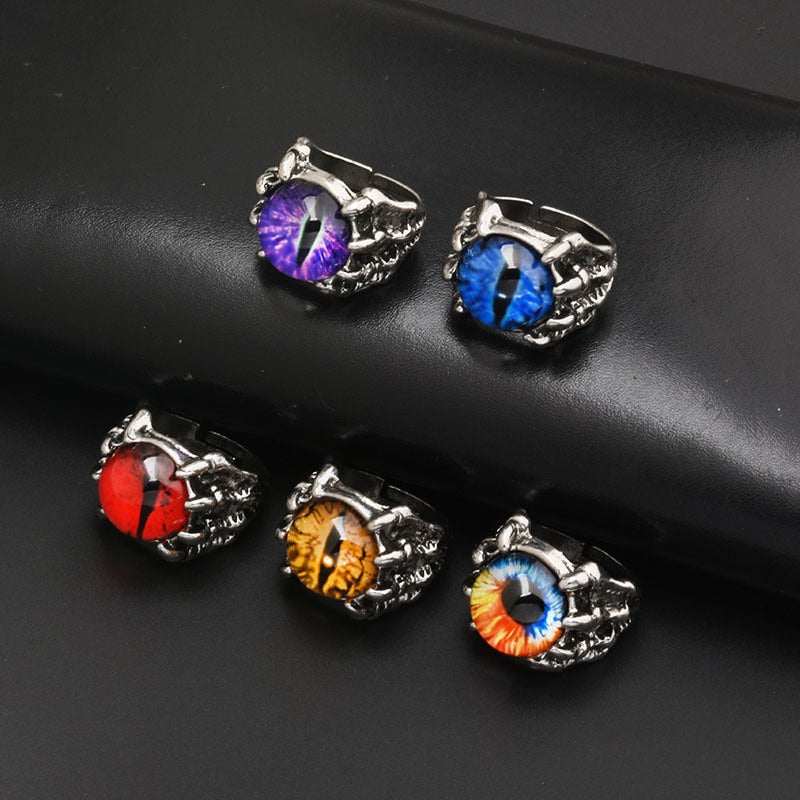 Mystique Eye Claw Rings