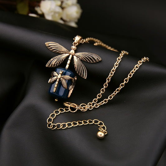 Vintage Dragonfly Necklace