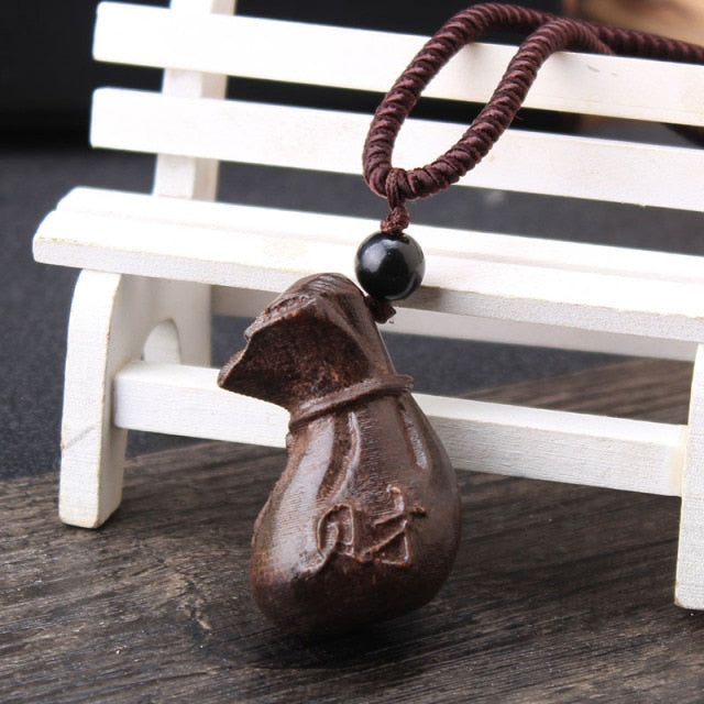 Sandalwood Pendant Necklace