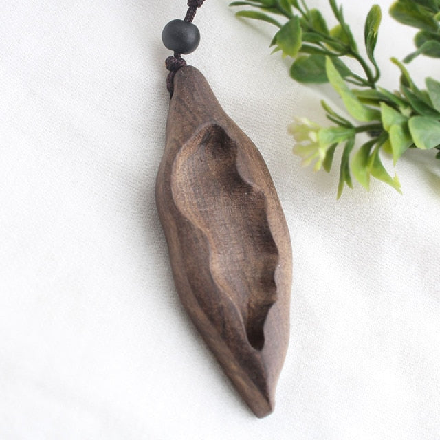 Sandalwood Pendant Necklace