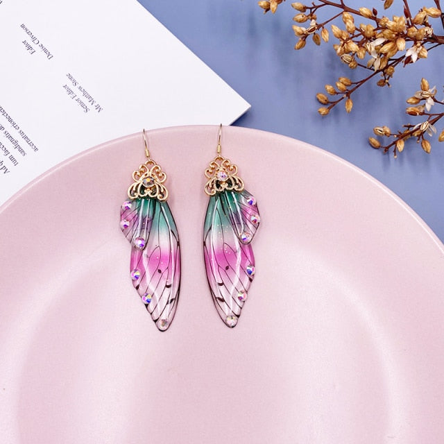 Fairy Wings Wing Earrings  THE LITTLE GIRL CHANTILLY – LA PETITE FILLE  CHANTILLY